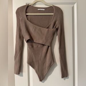 Abercrombie sweater bodysuit